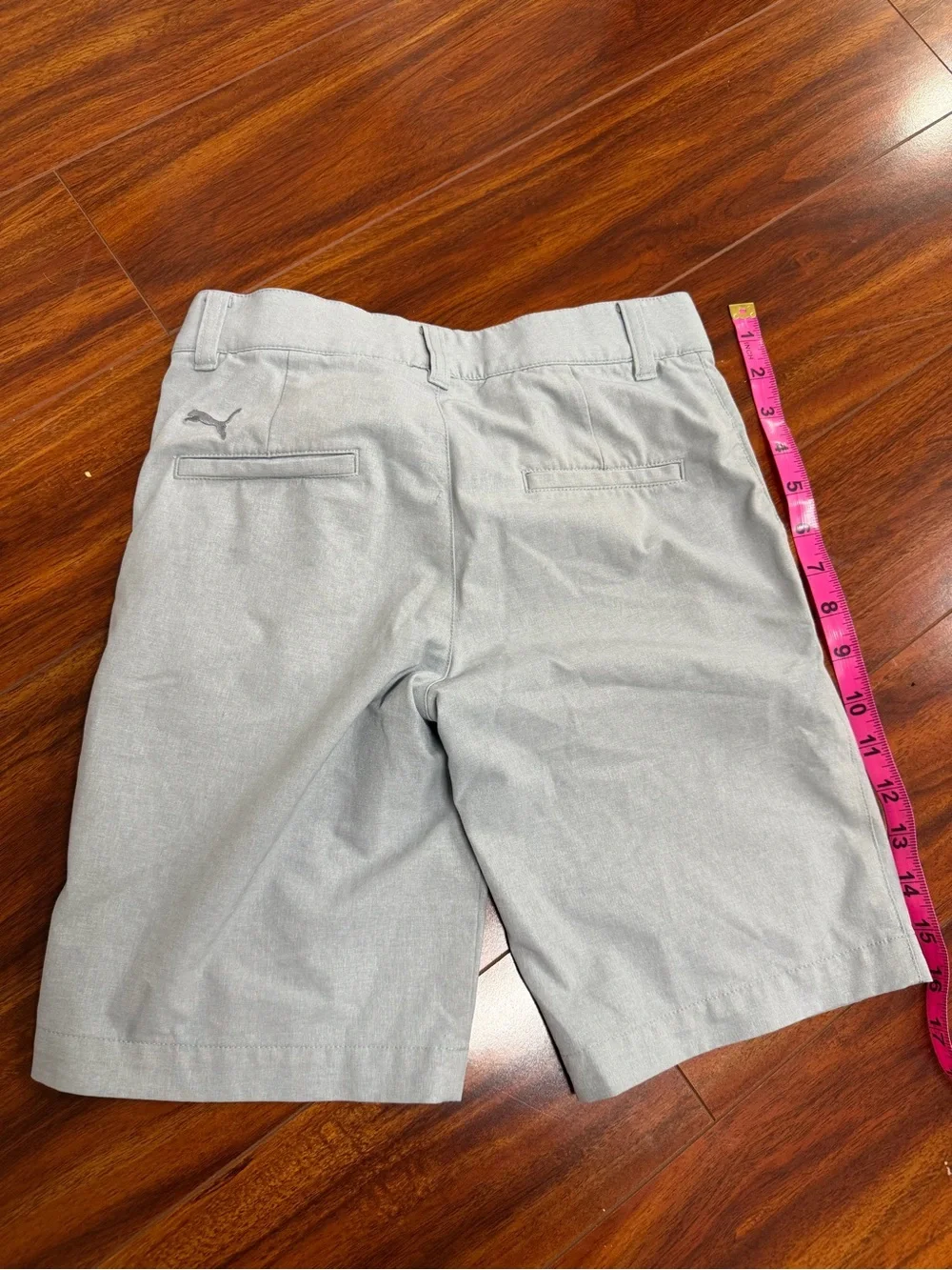 Puma Kids Light Gray Bermuda Shorts